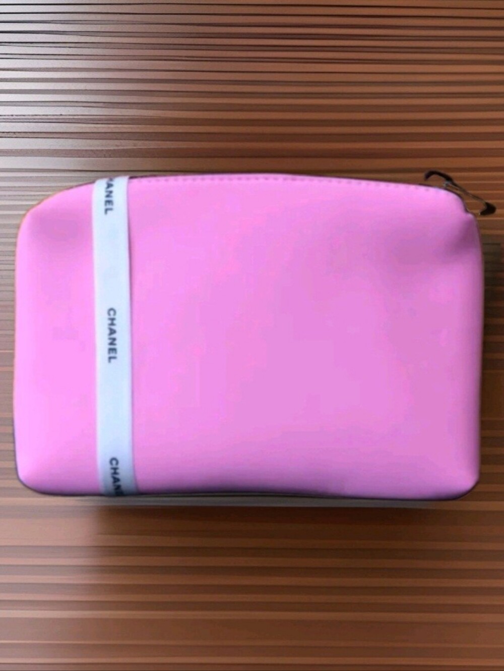 CHANEL Hot Pink Cosmetic Bag - Picture 2 of 2